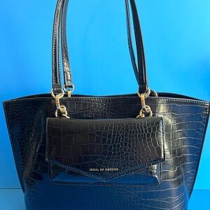 Ideal of Sweden Tote Black Handbag
